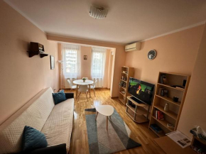 Nice and bright apt in center, 2 balconies